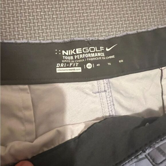 Nike Sport Striped Gray Shorts - Picture 5 of 5